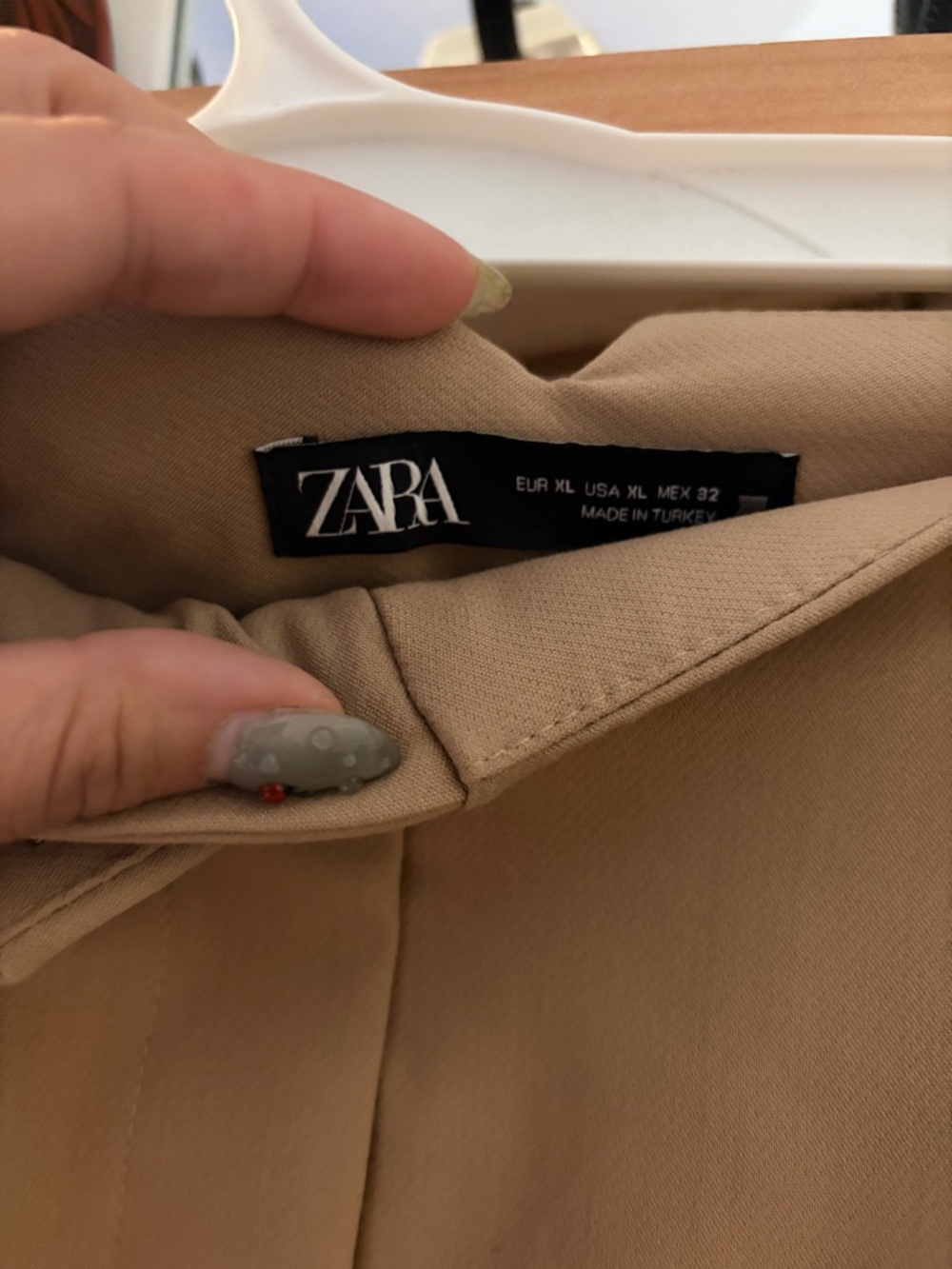 ZARA Beige Trousers